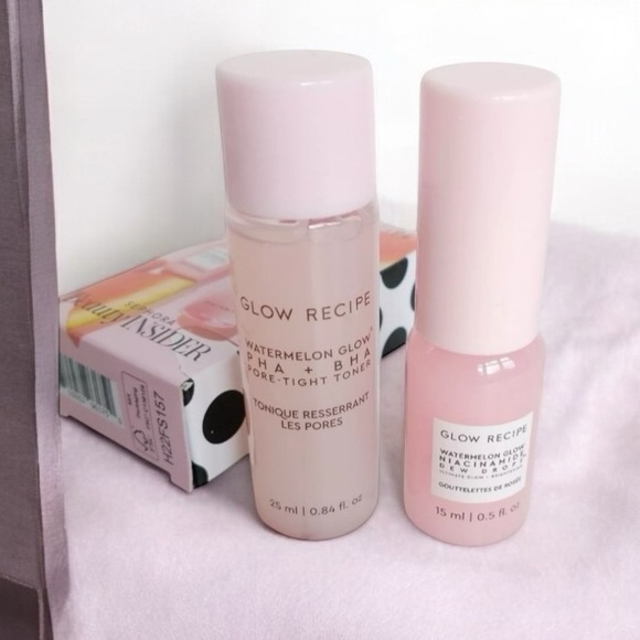 Glow Recipe Watermelon Set Toner & Dew Drops Mini's Travel Set - Picture 1 of 8